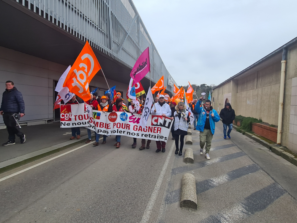 Une nouvelle manifestation a lieu cet après-midi à Cherbourg.
