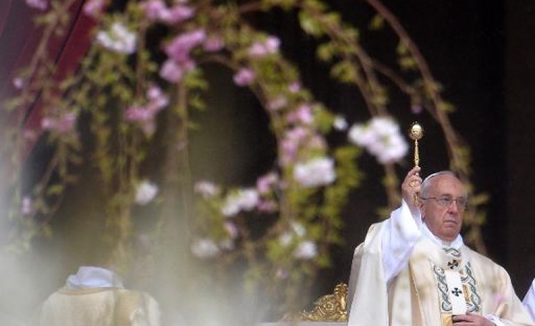 Cité du Vatican (AFP). Le pape François célèbre Pâques sur fond de violences au nom de la religion