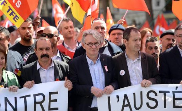 Paris (AFP). Mobilisation anti-austérité: 300.000 manifestants, selon la CGT