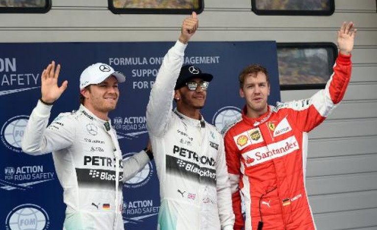 Shanghai (AFP). GP de Chine: Mercedes reprend la main, Hamilton juste devant Rosberg
