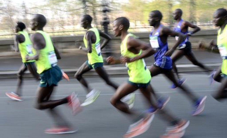 Paris (AFP). Marathon de Paris: de la chaleur et de la densité