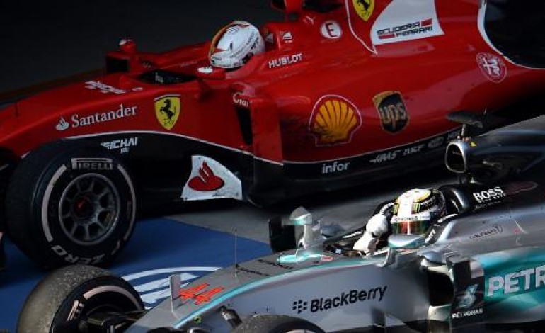 Shanghai (AFP). GP de Chine: Lewis Hamilton (Mercedes) impérial