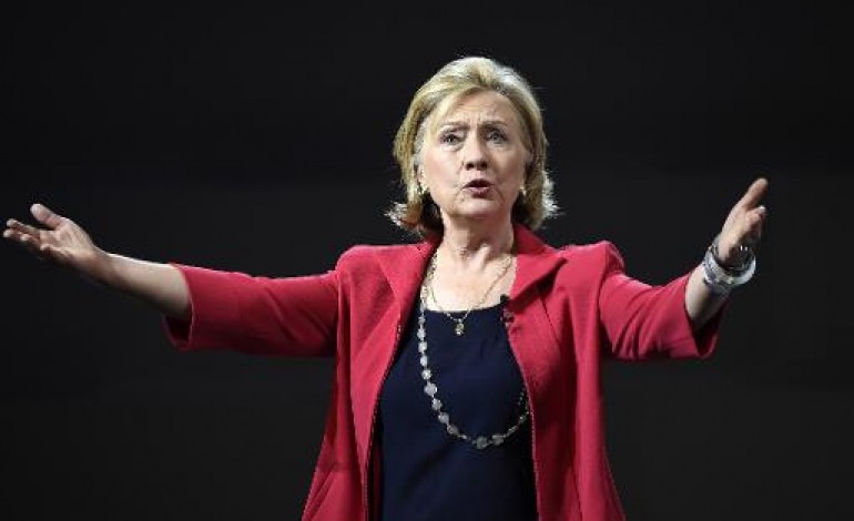 Washington (AFP). Hillary Clinton, candidate à la Maison Blanche pour défendre la classe moyenne