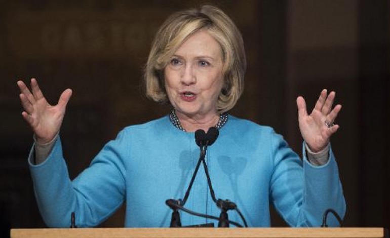Washington (AFP). Hillary Clinton en route vers la présidence des Etats-Unis