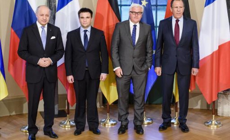 Berlin (AFP). Ukraine: sommet à Berlin pour calmer les tensions dans l'Est
