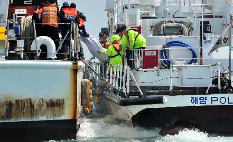Séoul (AFP). Sewol: la présidente sud-coréenne annonce le renflouage du ferry

