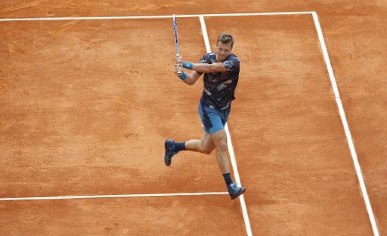 Monte-Carlo (Principauté de Monaco) (AFP). Tennis: Berdych, 1er demi-finaliste à Monte-Carlo après abandon de Raonic