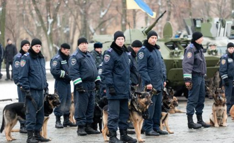 Kiev (AFP). Ukraine: arrivée d'instructeurs militaires américains, Moscou proteste
