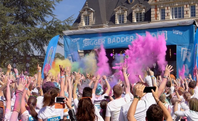 Rouen: course et fête en couleur