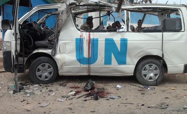 Mogadiscio (AFP). Somalie: au moins six morts dans l'explosion d'un bus des Nations unies