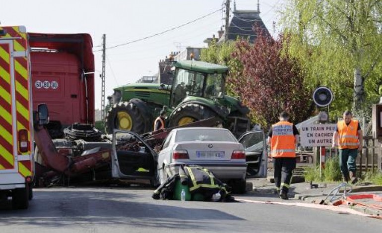 Provins (France) (AFP). Une trentaine de blessés dans une collision entre un camion et un train
