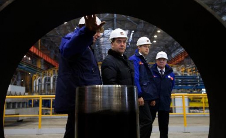 Moscou (AFP). Russie: Medvedev estime la chute du PIB à 2% au 1er trimestre