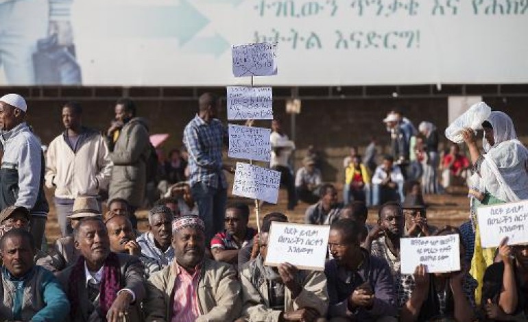 Addis Abeba (AFP). Des dizaines de milliers d'Ethiopiens manifestent contre l'Etat islamique