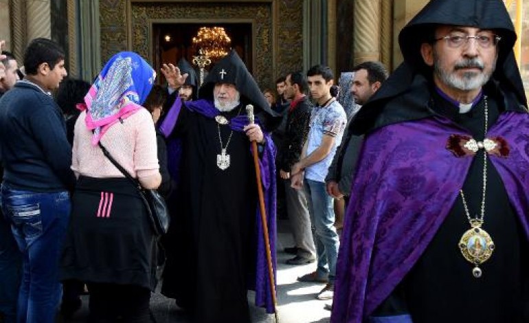 Etchmiadzin (Arménie) (AFP). L'Eglise arménienne canonise 1,5 million de victimes du génocide arménien