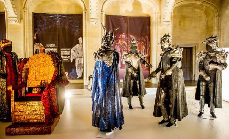 Pierrefonds (France) (AFP). Exposition sur le Moyen-âge à Pierrefonds, l'antre gothique de la fête impériale