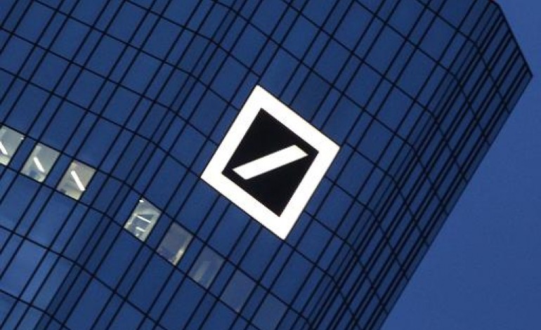 Francfort (AFP). Deutsche Bank: réduction des coûts de 3,5 milliards d'euros d'ici à 2020