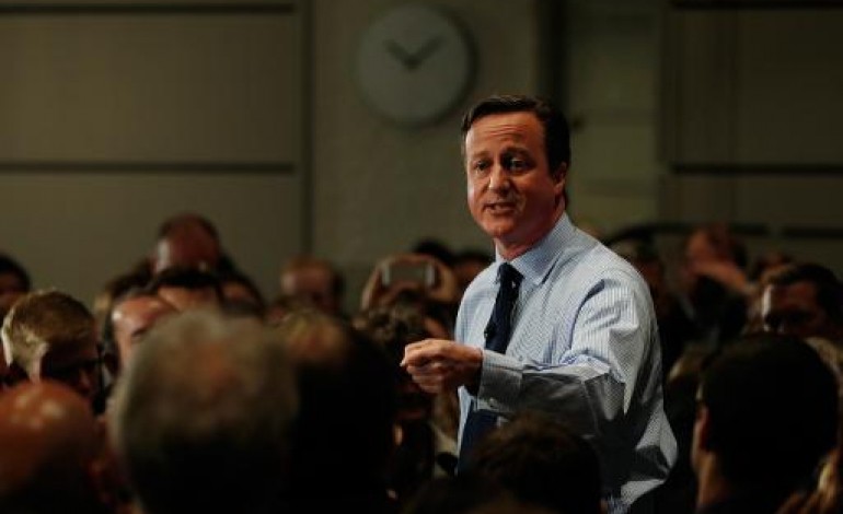 Londres (AFP). Grande-Bretagne: la croissance ralentit, mauvaise nouvelle pour Cameron