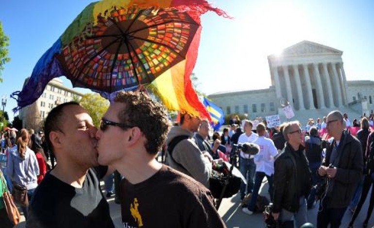 Washington (AFP). Mariage homosexuel: la Cour suprême profondément divisée