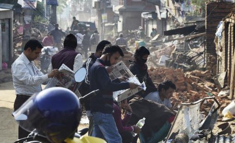 Melamchi (Népal) (AFP). Népal: dans les zones sinistrées, les survivants se sentent abandonnés