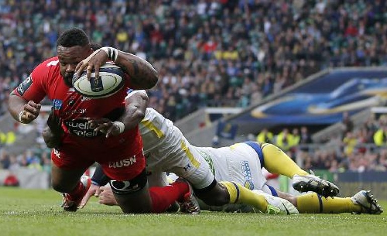 Twickenham (Royaume-Uni) (AFP). Rugby: Toulon mène à la mi-temps devant Clermont (16-11) en finale
