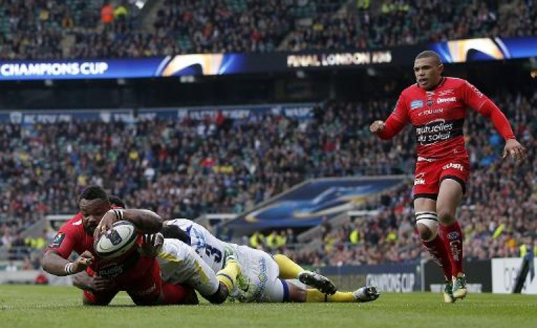 Twickenham (Royaume-Uni) (AFP). Rugby: Toulon remporte contre Clermont sa 3e Coupe d'Europe de suite