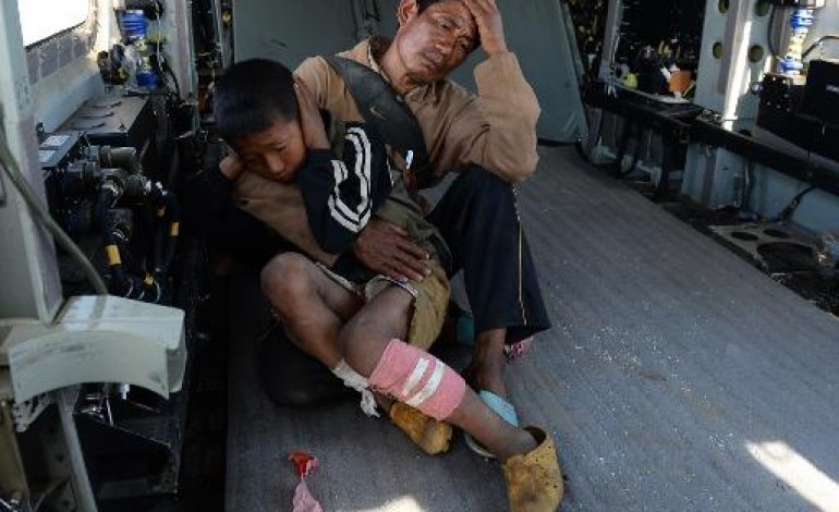 Katmandou (AFP). Séisme au Népal: au milieu de la dévastation, un survivant de 101 ans