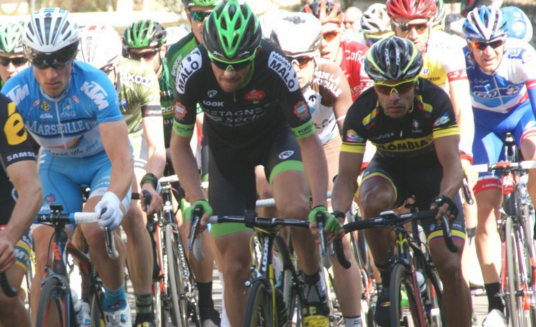 Anthony Delaplace au départ du Tour de France