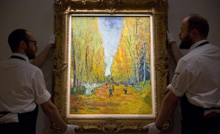 New York (AFP). Un Van Gogh vendu 66 millions de dollars aux enchères à New York