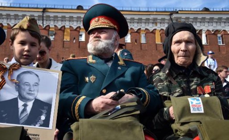 Moscou (AFP). Parade militaire et patriotisme: la Russie célèbre sa victoire de 1945