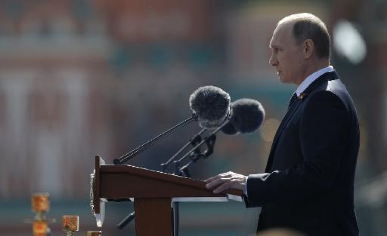 Moscou (AFP). Pas rancunier, Poutine remercie les Occidentaux pour leur contribution à la victoire de 1945