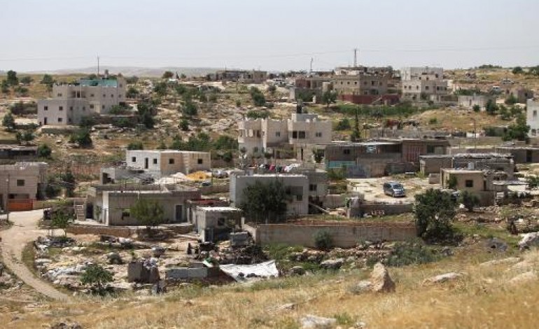Deirat (Territoires palestiniens) (AFP). Quand un village palestinien défie les démolitions de maisons par Israël