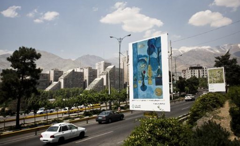 Téhéran (AFP). Téhéran métamorphosé en une immense galerie d'art