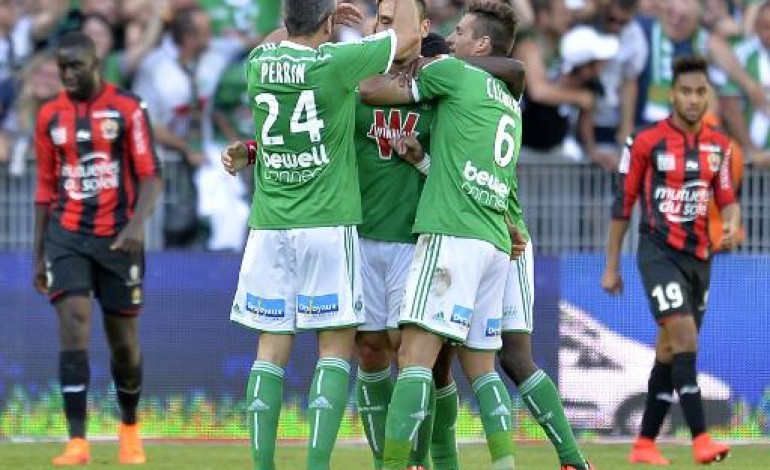 Saint-Étienne (AFP). Ligue 1: Saint-Étienne maintient la pression sur l'OM et Monaco