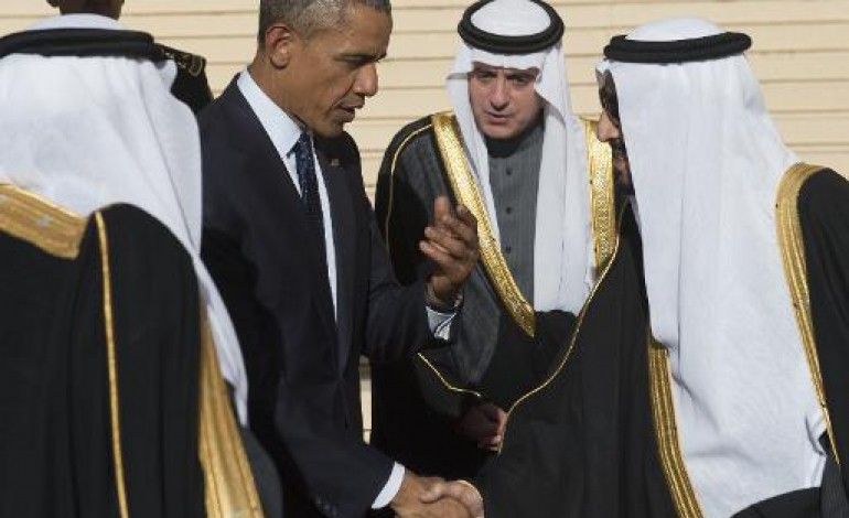 Washington (AFP). Le roi d'Arabie saoudite et trois autres dirigeants du Golfe absents du sommet Etats-Unis-CCG