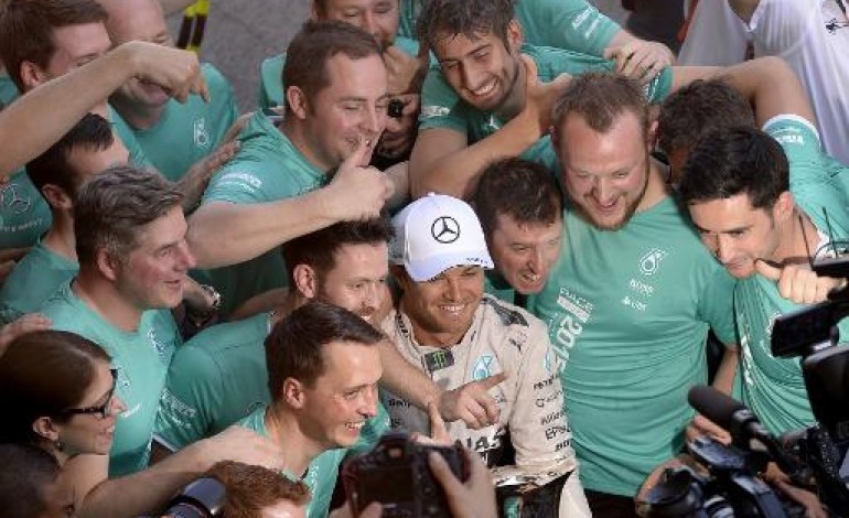 Montmeló (Espagne) (AFP). GP d'Espagne: Rosberg fait retomber sur terre l'extraterrestre Hamilton
