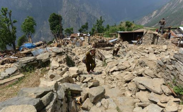 Katmandou (AFP). Le Népal touché par un nouveau séisme, de magnitude 7,4