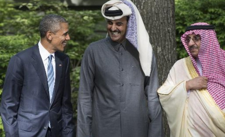 Camp David (Etats-Unis) (AFP). Sommet de Camp David: Obama s'emploie à rassurer ses partenaires du Golfe