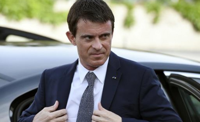Menton (France) (AFP). Asile: Valls opposé à l'instauration de quotas au niveau européen