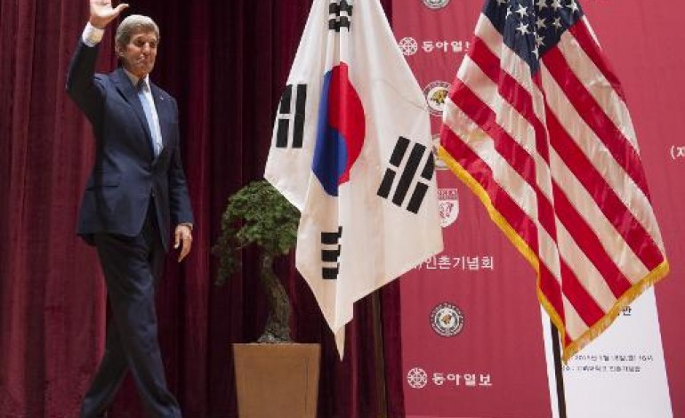 Séoul (AFP). John Kerry met en garde Pyongyang contre de nouvelles sanctions