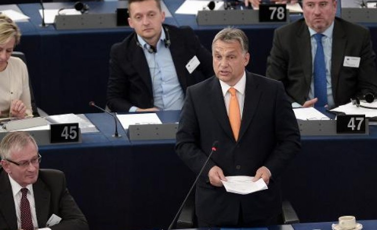 Strasbourg (AFP). A Strasbourg, le Hongrois Orban défend son droit à débattre de la peine de mort