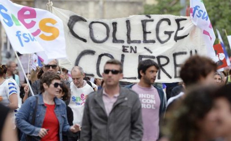 Paris (AFP). Réforme du collège au JO: des syndicats dénoncent une provocation