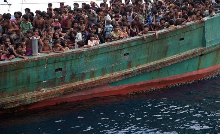 Sittwe (Birmanie) (AFP). Crise des migrants en Asie: la Malaisie se mobilise, la Birmanie sous pression