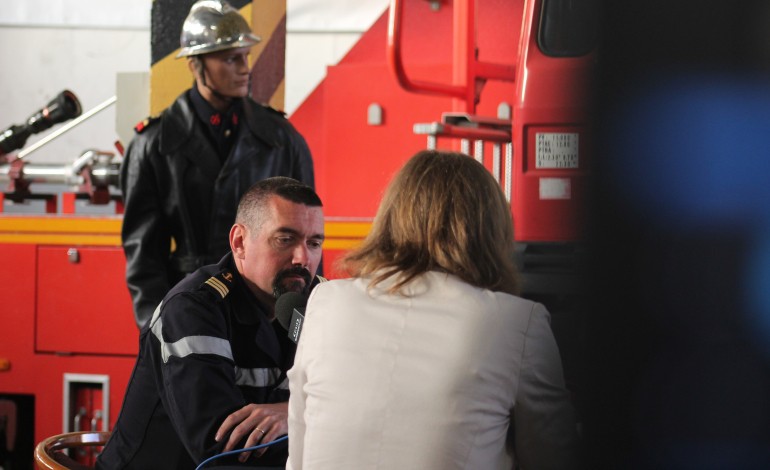 Marins-pompiers de Cherbourg : entretien avec le lieutenant de vaisseau Sylvain Lecomte
