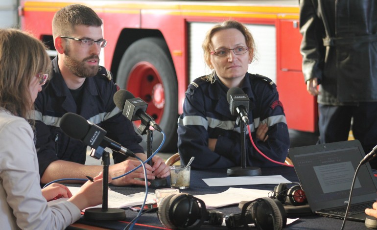 Marins-pompiers de Cherbourg : entretien avec le premier-maître Delphine et le second-maître Adrien