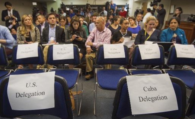 Washington (AFP). Etats-Unis-Cuba: pas encore d'accord sur les ambassades