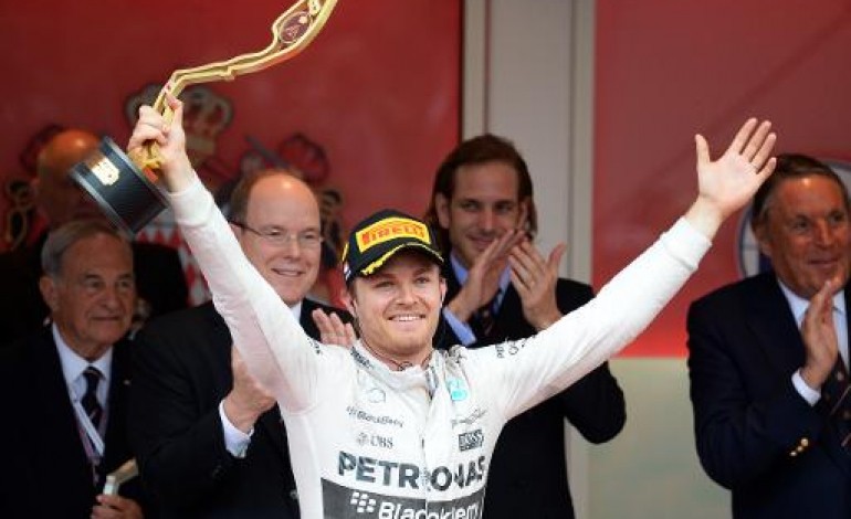 Monte-Carlo (Monaco) (AFP). F1: Nico Rosberg (Mercedes) remporte le GP de Monaco