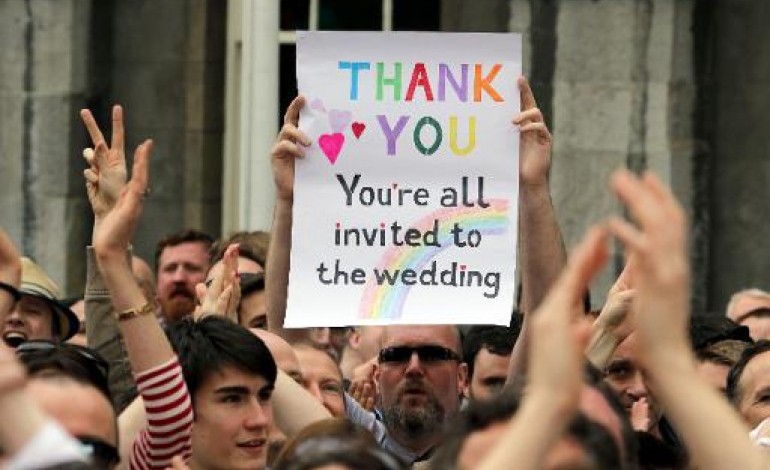 Dublin (AFP). Irlande: le mariage gay contraint l'Eglise catholique a l'introspection