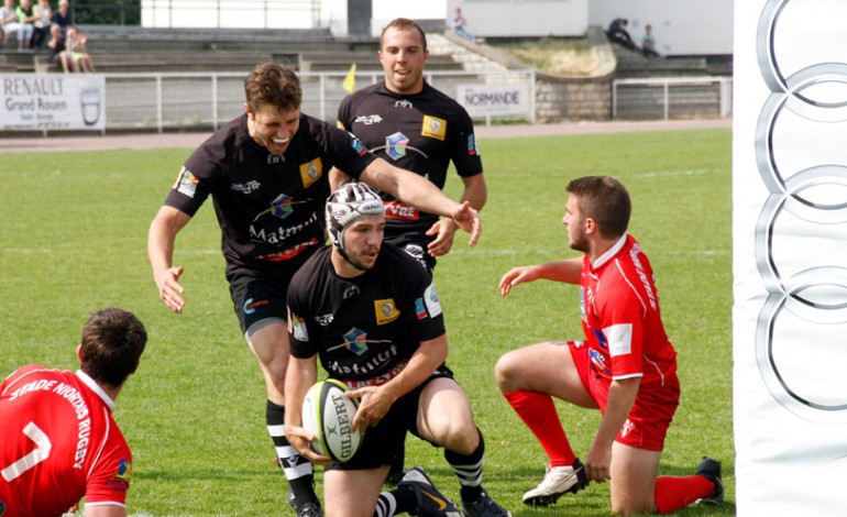 Rugby, Rouen monte en Fédérale 1 (diaporama)
