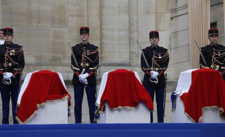 Paris (AFP). Panthéon: quatre grands résistants font leur entrée