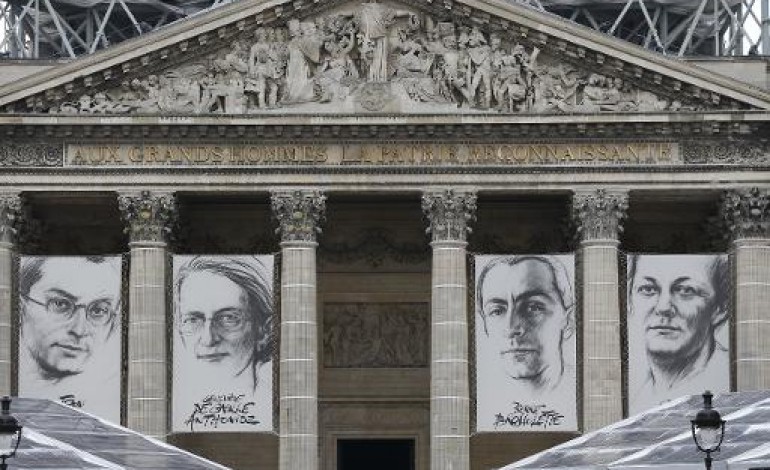 Paris (AFP). Panthéon: quatre héros de la Résistance font leur entrée 